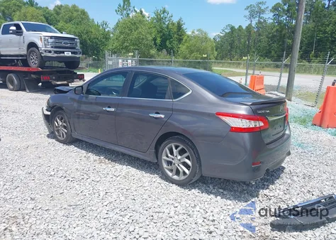 2013 Nissan Sentra Sr z USA, uszkodzony, nr VIN 3N1AB7AP2DL710581